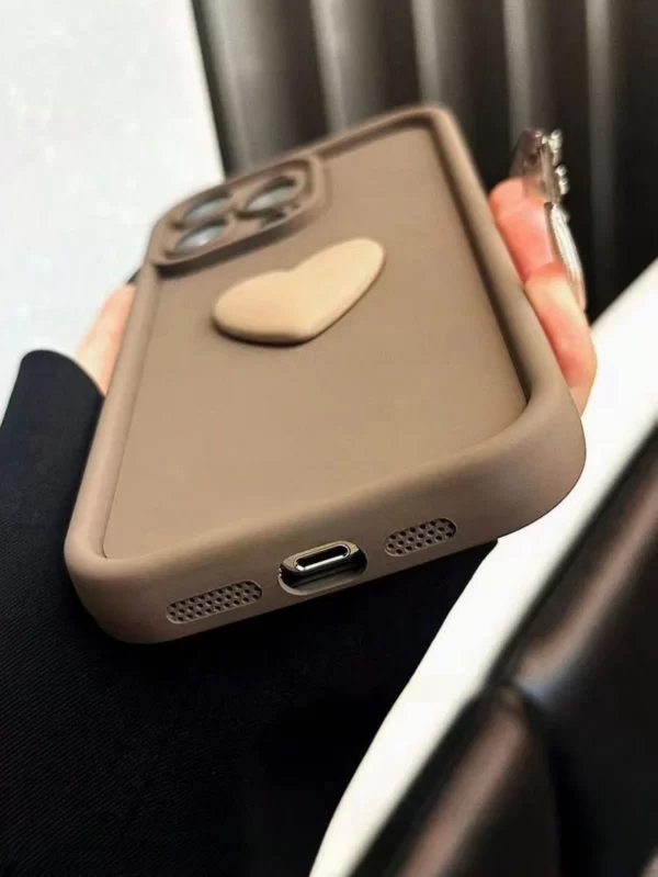 Funda Brown Heart para iPhone - Imagen 5