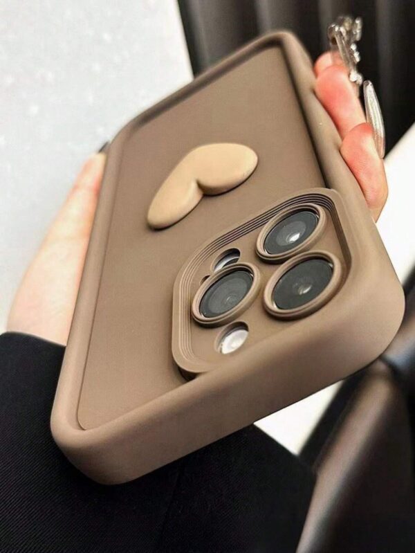Funda Brown Heart para iPhone - Imagen 4